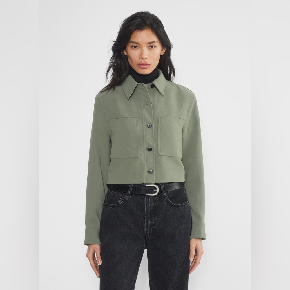 Aritzia Wilfred Little Cropped Jacket